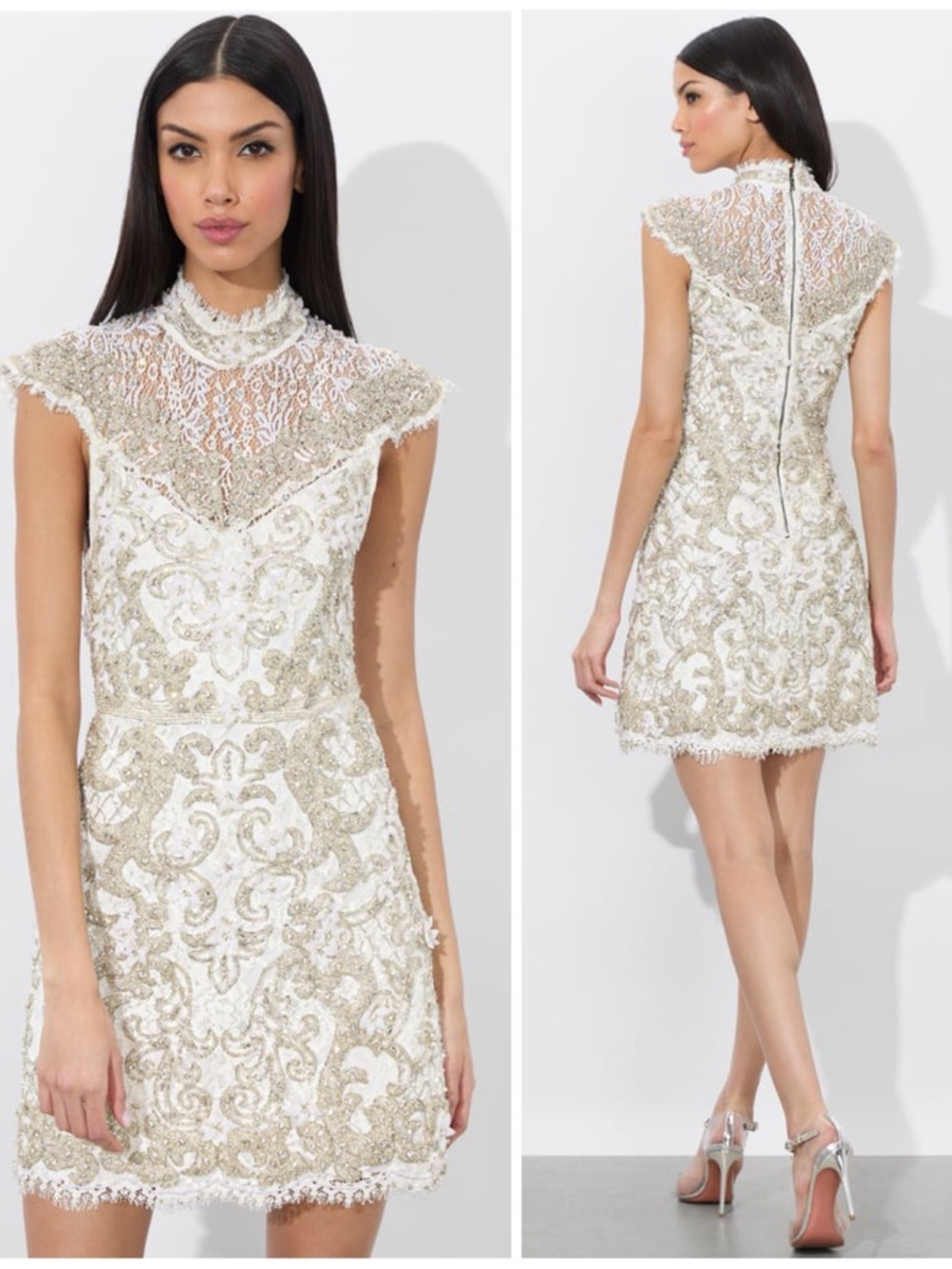 ALICE + OLIVIA PRIA MINI GOWN - Picture 6 of 17